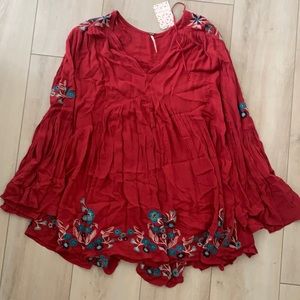 Free People Embroidery Dress